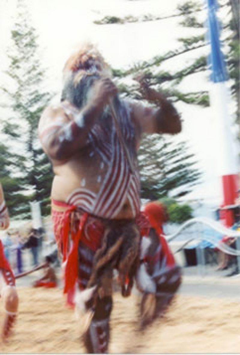 'On Occupied Territory' reconciliation launch event with Uncle Moogy & Talkinyeri dancers.