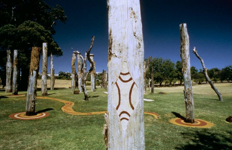 Tjirbruke Gateway: The Kaurna shield, symbol of territory