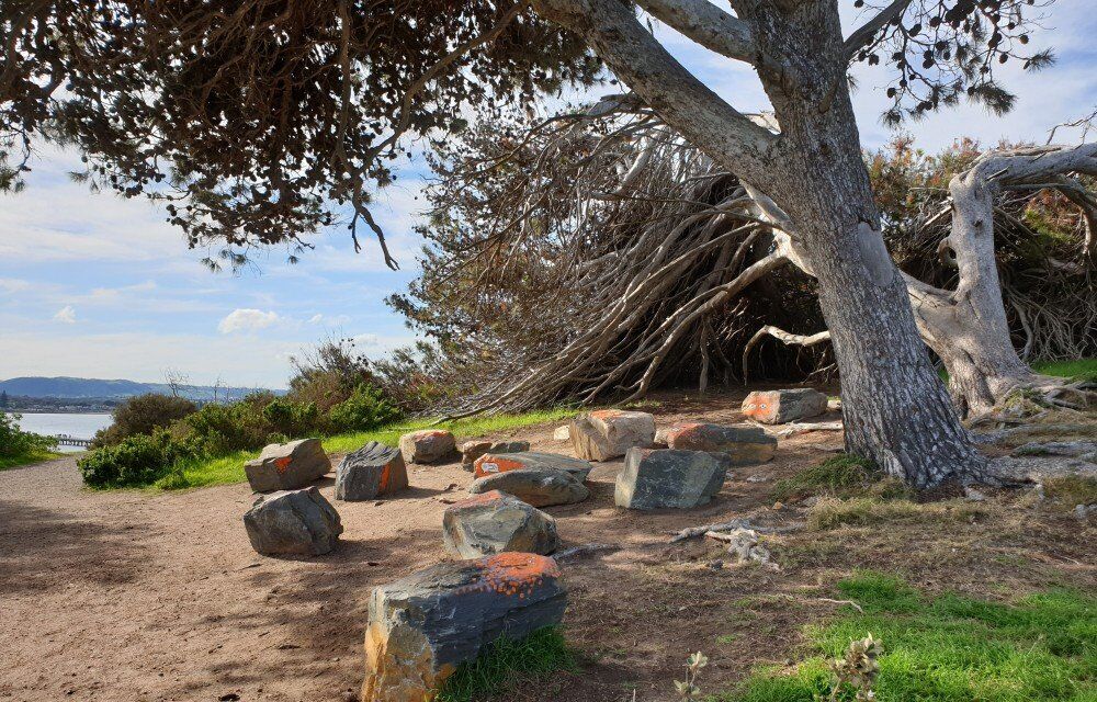 'Walking Looking Talking: Noppan Nukkan Yunnan' Granite Island, South Australia