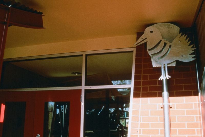 Swallowcliffe Schools: Entrance down pipe