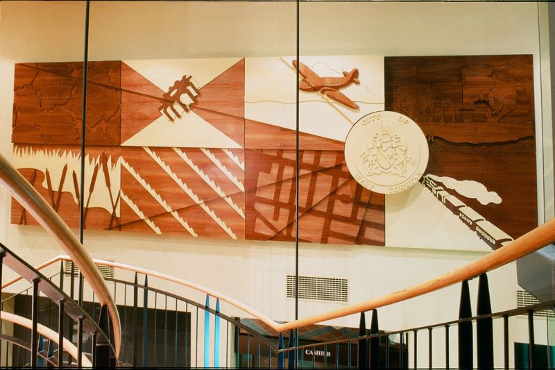 West Torrens Civic Centre SA, Interior Entrance, 1993